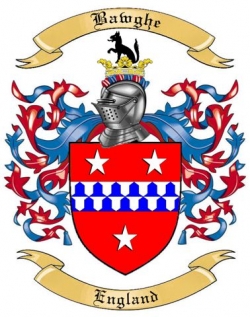 Bawghe Family Crest from England