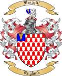 Beachill Family Crest from England