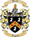Bealle Family Crest from England