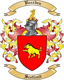 Bearden Family Crest from Scotland
