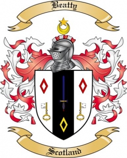 Beatty Family Crest from Scotland