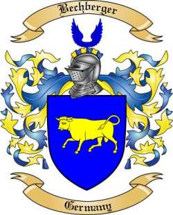 Bechberger Family Crest from Germany3