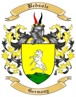 Bedsole Family Crest from Germany