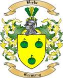 Beeke Family Crest from Germany