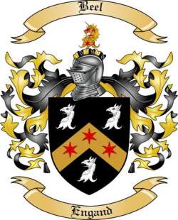 Beel Family Crest from England