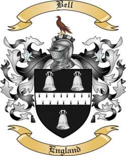 Bell Family Crest from England