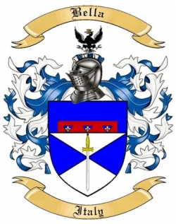 Bella Family Crest from Italy2