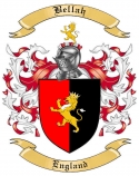 Bellah Family Crest from England