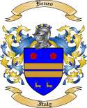 Benzo Family Crest from Italy