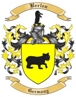 Berlen Family Crest from Germany