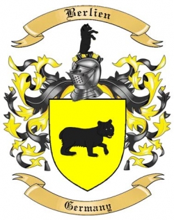 Berlien Family Crest from Germany
