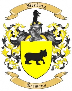 Berling Family Crest from Germany