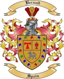 Bernad Family Crest from Spain2