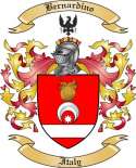 Bernardino Family Crest from Italy2