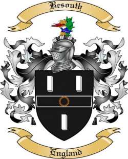 Besouth Family Crest from England