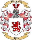 Betancourt Family Crest from Spain