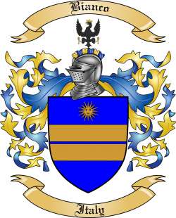 Bianco Family Crest from Italy