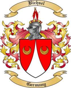 Bichsel Family Crest from Germany