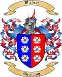 Biebert Family Crest from Germany