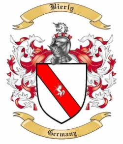 Bierly Family Crest from Germany