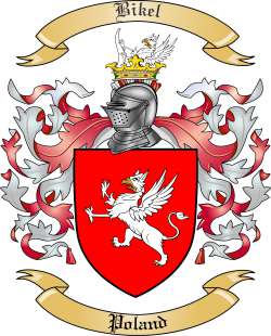 Bikel Family Crest from Poland