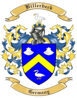 Billerbeck Family Crest from Germany