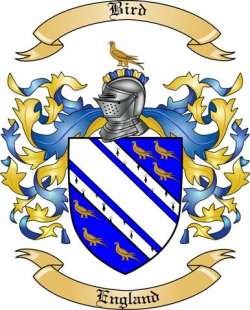 Bird Family Crest from England2