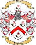 Birt Family Crest from England