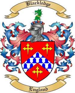 Blackledge Family Crest from England2