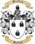 Blacklock Family Crest from Scotland
