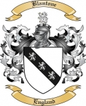Blantone Family Crest from England