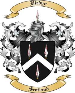 Bledyn Family Crest from Scotland