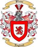 Blome Family Crest from England