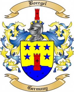 Boergel Family Crest from Germany2