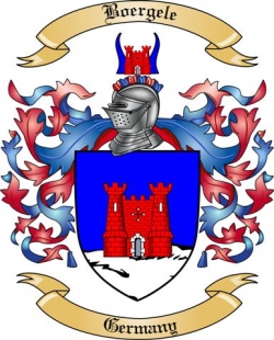 Boergele Family Crest from Germany