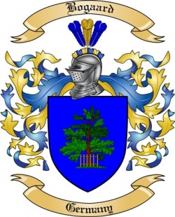Bogaard Family Crest from Germany