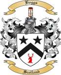 Boggs Family Crest from Scotland