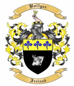 Bollger Family Crest from Ireland
