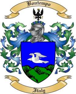 Bontempo Family Crest from Italy