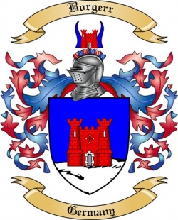 Borgerr Family Crest from Germany