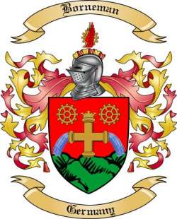 Borneman Family Crest from Germany