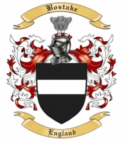 Bostake Family Crest from England