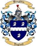 Boughten Family Crest from England