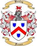 Boulay Family Crest from France