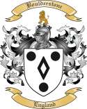 Boulderstone Family Crest from England