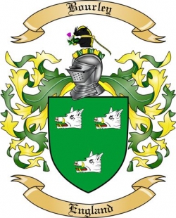 Bourley Family Crest from England