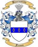 Bournoville Family Crest from France