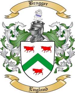 Bragger Family Crest from England