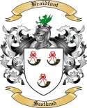 Braidfoot Family Crest from Scotland