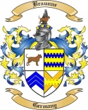 Braunne Family Crest from Germany